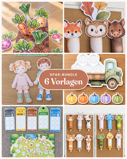 Value bundle: all 6 BellaMiu templates at a glance